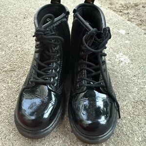 Dr. Martens Kids Black Boots